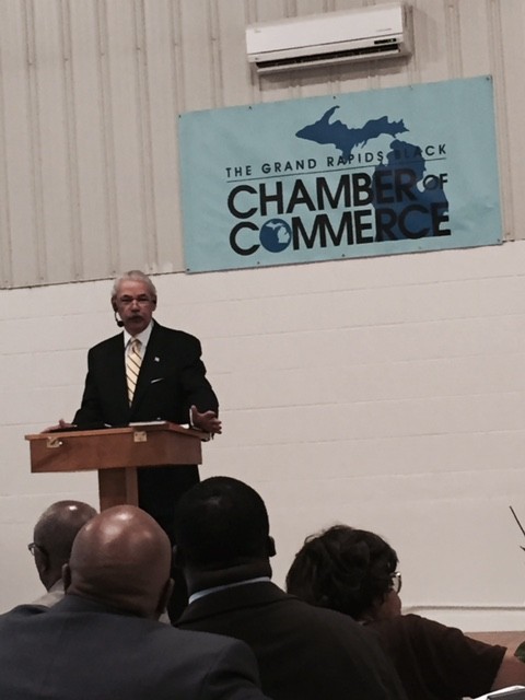 Presentation at the Grand Rapids Black Chamber of Commerce